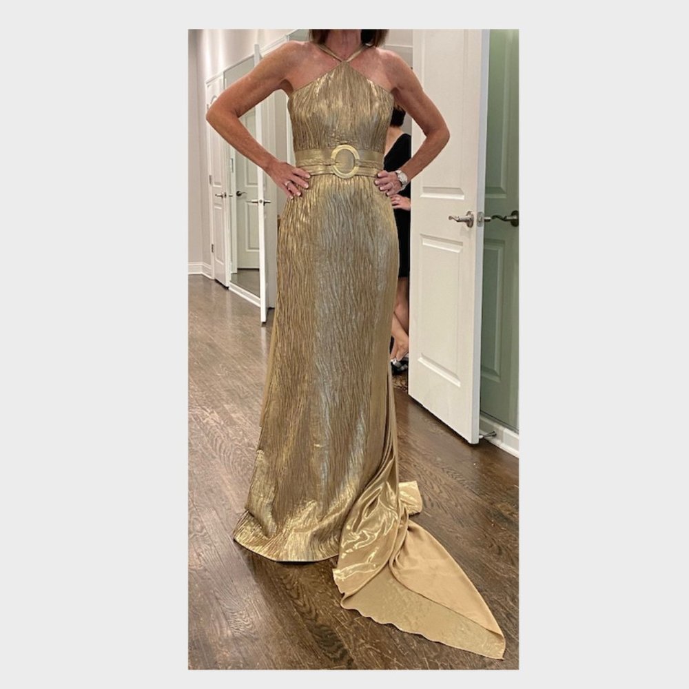 Alex Teih Couture Evening Gown